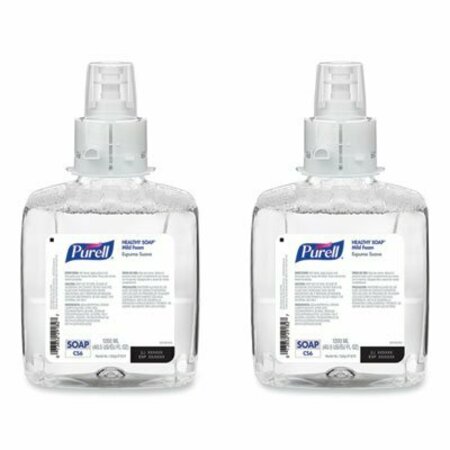 GOJO PURELL, HEALTHY SOAP MILD FOAM, FOR CS6 DISPENSERS, 1,200 ML, 2PK 657402CT